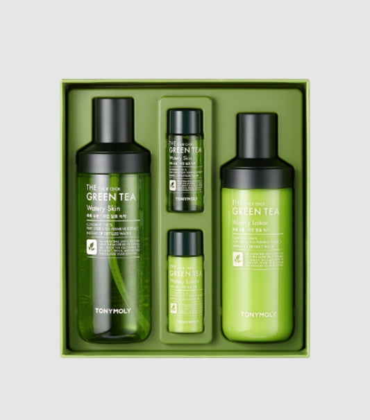 The chok chok green tea moisture 2-piece set